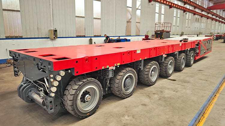 SPMT | 6 Axle Self Propelled Modular Transporter Trailer for Sale in Nigeria