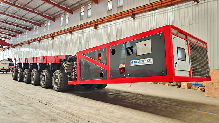 SPMT | 6 Axle Self Propelled Modular Transporter Trailer for Sale in Nigeria