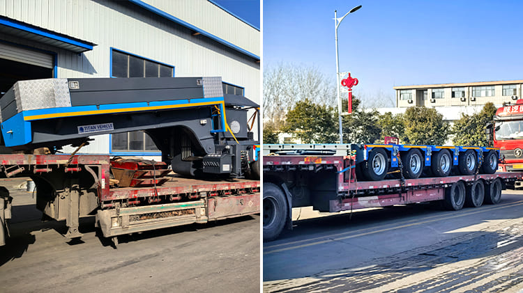 Hydraulic Multi Axle Modular Trailer for Sale in Nigeria