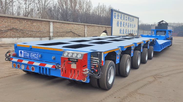 Hydraulic Multi Axle Modular Trailer for Sale in Nigeria