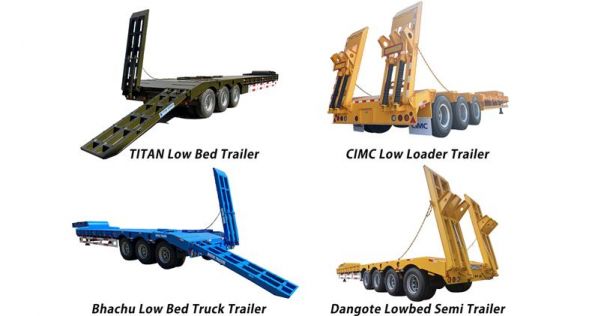Top Low Bed Trailer Manufacturers - Lowbed for Sale in Nigeria