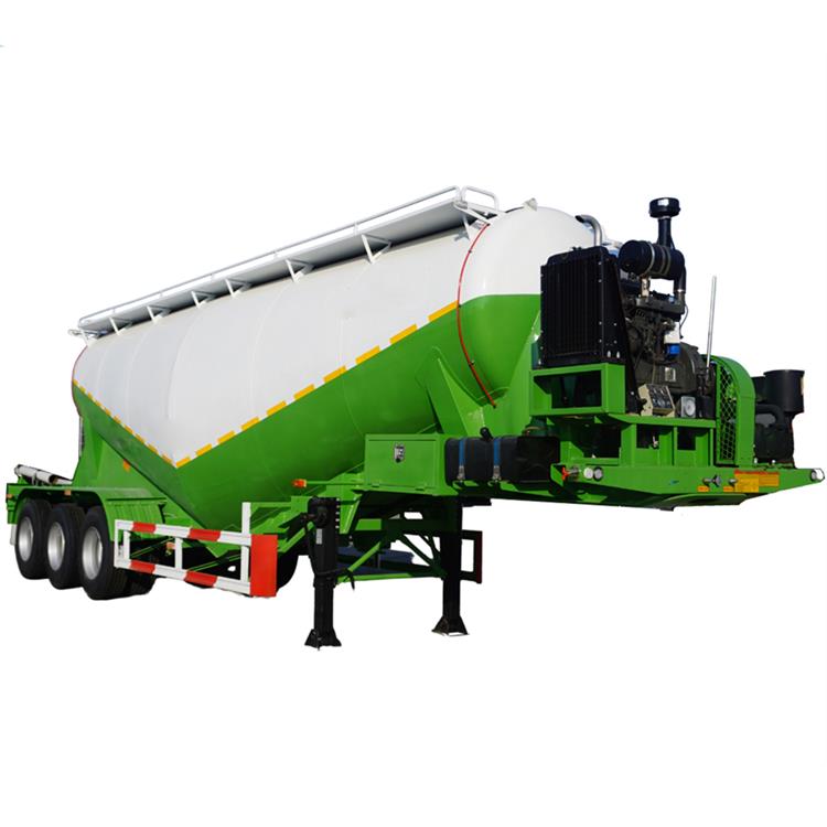 Tri Axle Dry Bulk Cement Trailer