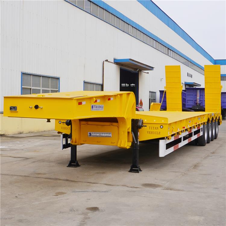 Spot Promotional Low Bed Trailer