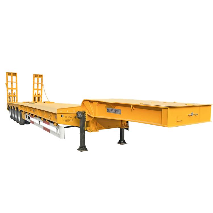 Spot Promotional 40 feet Semi Low Bed Trailer
