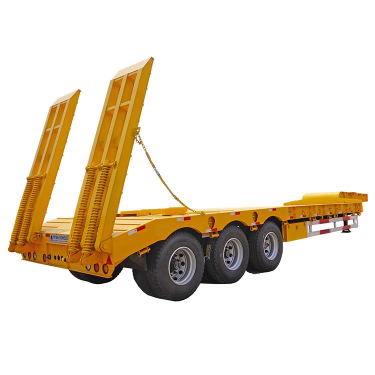 3 Axle Semi Low Loader Trailer