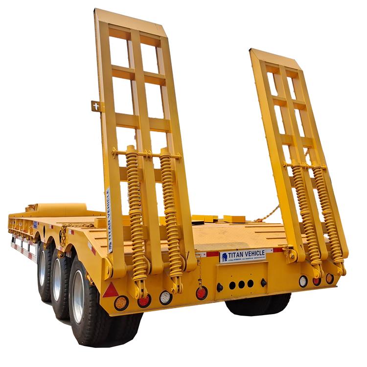 3 Axle Semi Low Loader Trailer