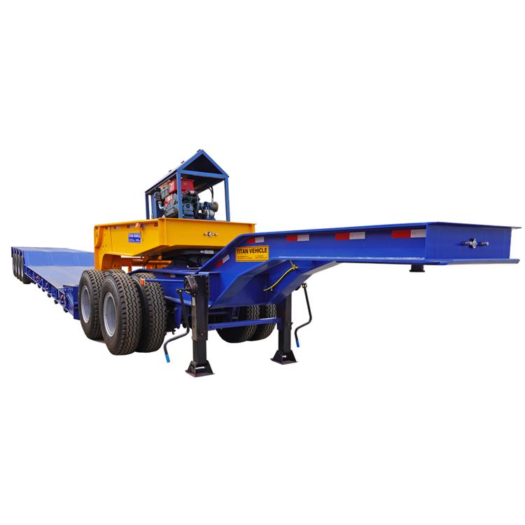 150 Ton Detachable Gooseneck Lowboy Trailer