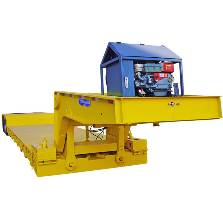 Tri Axle Removable Gooseneck Trailer