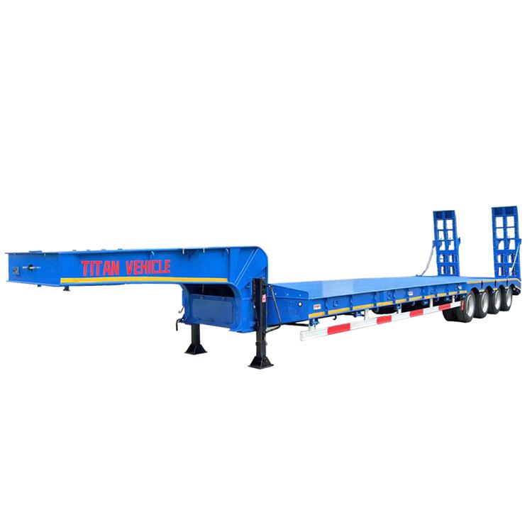 4 Axle 100 Ton Low Bed Trailer