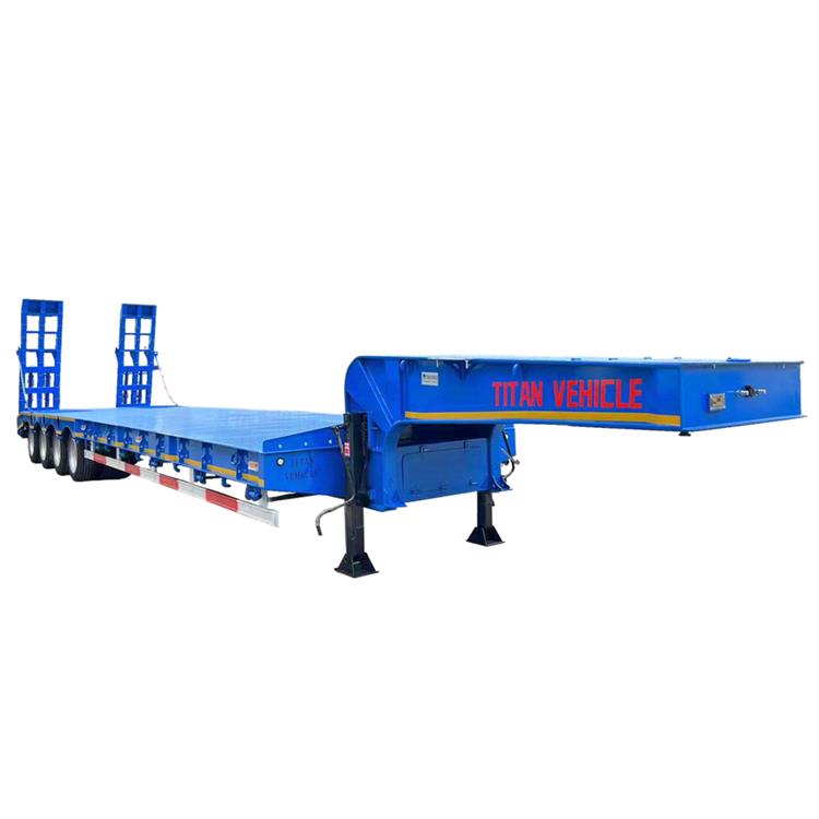 4 Axle 100 Ton Low Bed Trailer