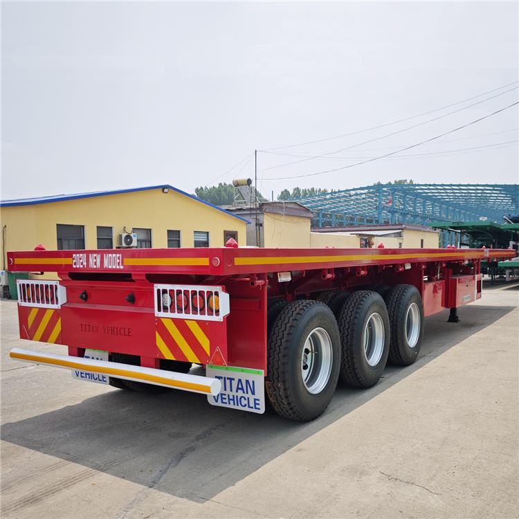 13m Tri Axle Flatbed Trailer