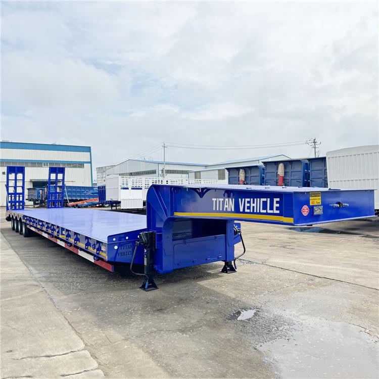 4 Axle Low Bed Trailer