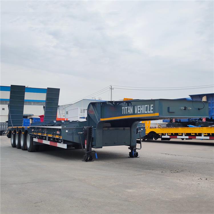 100 Ton Drop Deck Low Loader Trailer