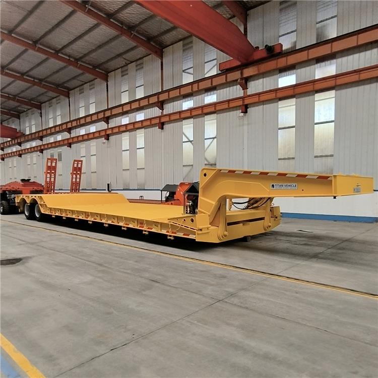 2 Line 4 Axle Detachable Gooseneck Trailer