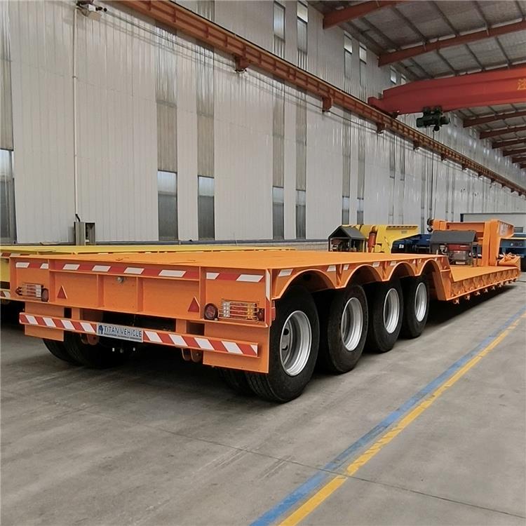 4 Axle Removable Gooseneck Trailer