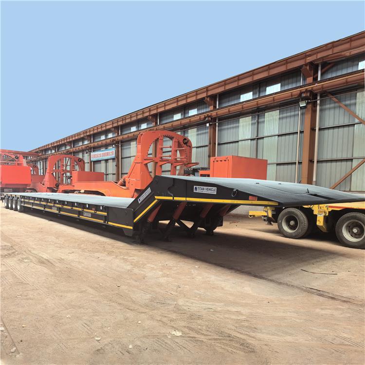 4 Axle Folding Gooseneck Trailer