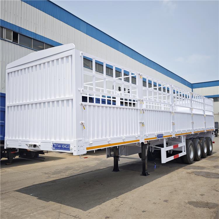 4 Axle Fence Cargo Trailer