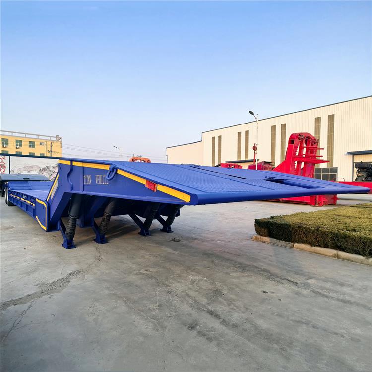 120 Ton Folding Gooseneck Lowboy Trailer
