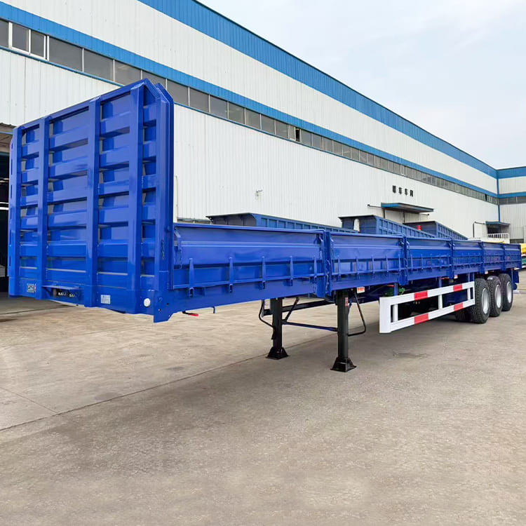 3 Axle Drop Side Trailer