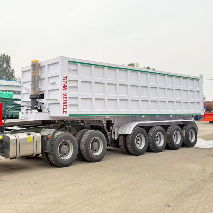 4 Axle Tipper Trailer