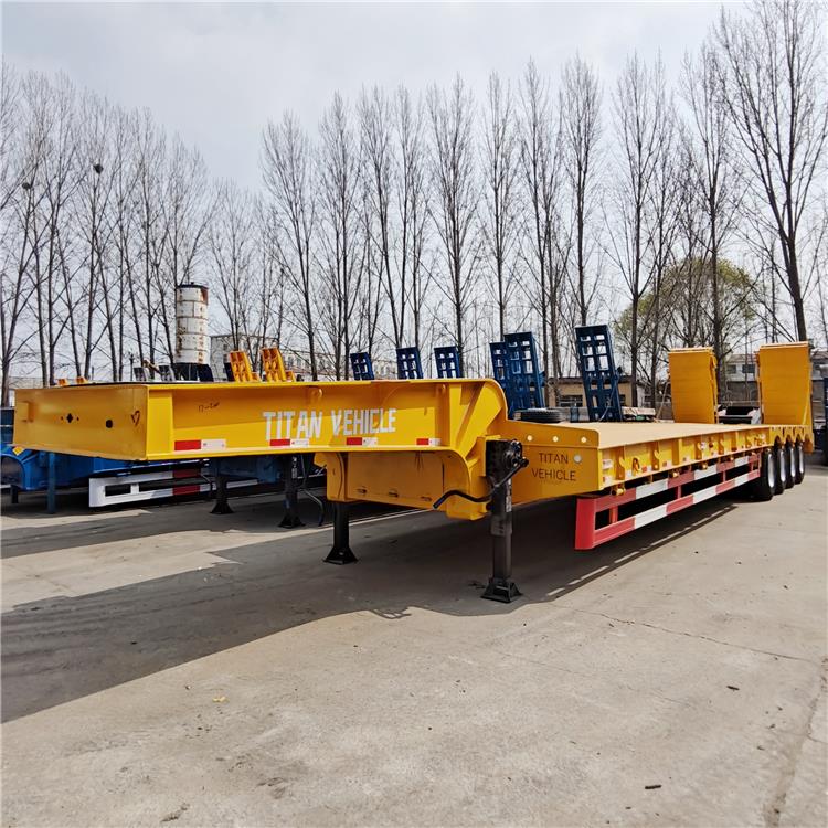 4 Axle Low Bed Trailer