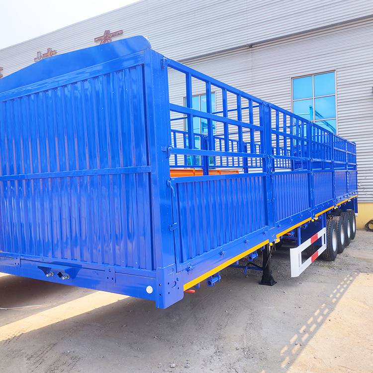 4 Axle Fence Cargo Trailer