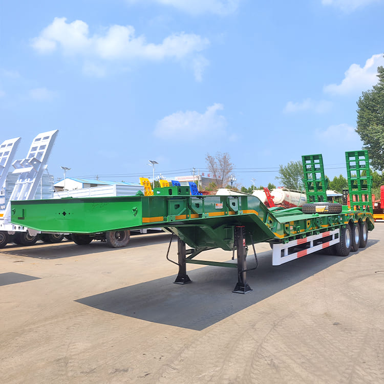 40Ft Semi Low Bed Trailer