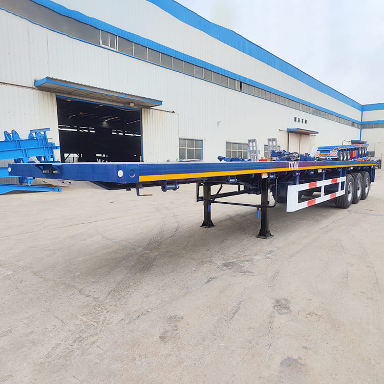 3 Axle 40ft Flatbed Semi Trailer