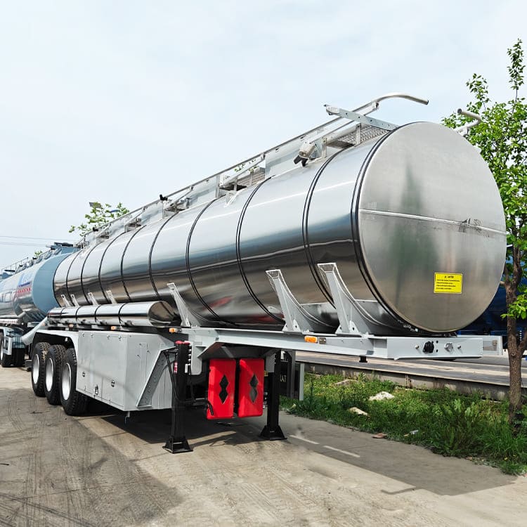 45000 Liters Stainless Steel Tanker Trailer