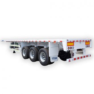 40FT Flatbed Tractor Trailer
