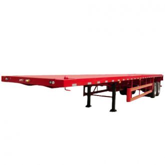 2 Axle 40 Ft Flatbed Trailer