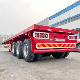40 ft Flatbed Truck Semi Trailer