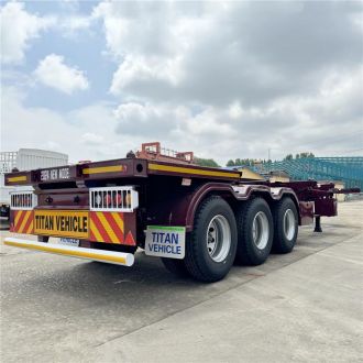 40 ft Skeletal Trailer