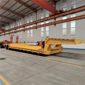 2 Line 4 Axle Detachable Gooseneck Trailer