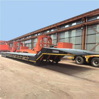 4 Axle Folding Gooseneck Trailer