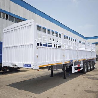 4 Axle Fence Cargo Trailer