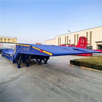 120 Ton Folding Gooseneck Lowboy Trailer