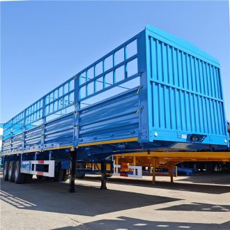 60 Ton Fence Cargo Trailer