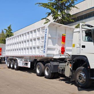 3 Axle Hydraulic Tipper Trailer
