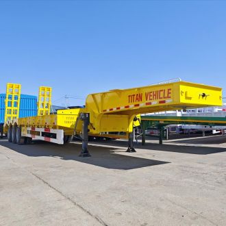 3 Axle Semi Low Loader Trailer