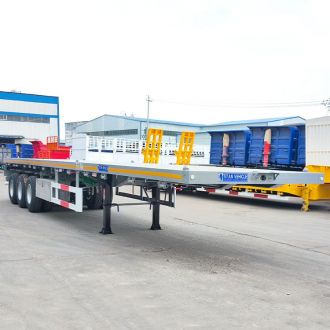Tri Axle 40Ft Flatbed Trailer