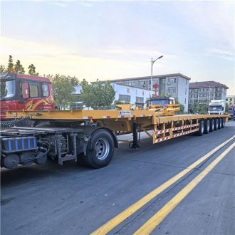 Extendable Flatbed Semi Trailer