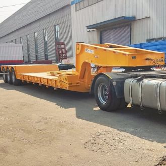 80 Ton Lowboy Semi Trailer
