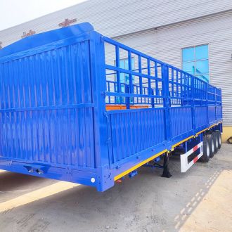 4 Axle Fence Cargo Trailer