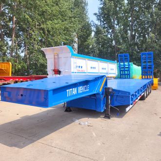 4 Axle 100T Lowbed Trailer