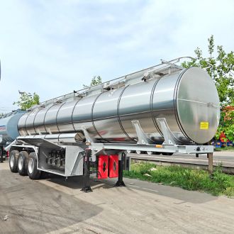 3 Axle Stainless Steel Tanker Trailer