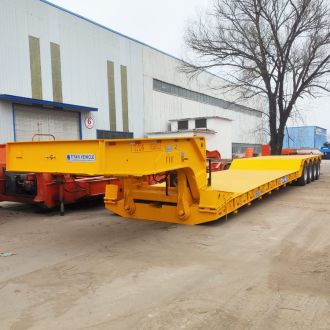 4 Axle Detachable Gooseneck Trailer 