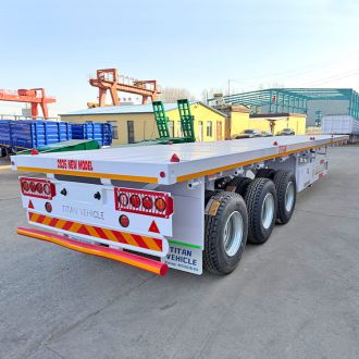 40 Ft 3 Axle Flatbed Trailer