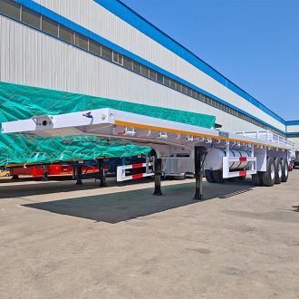 3 Axle 40 Ft Flatbed Semi Trailer